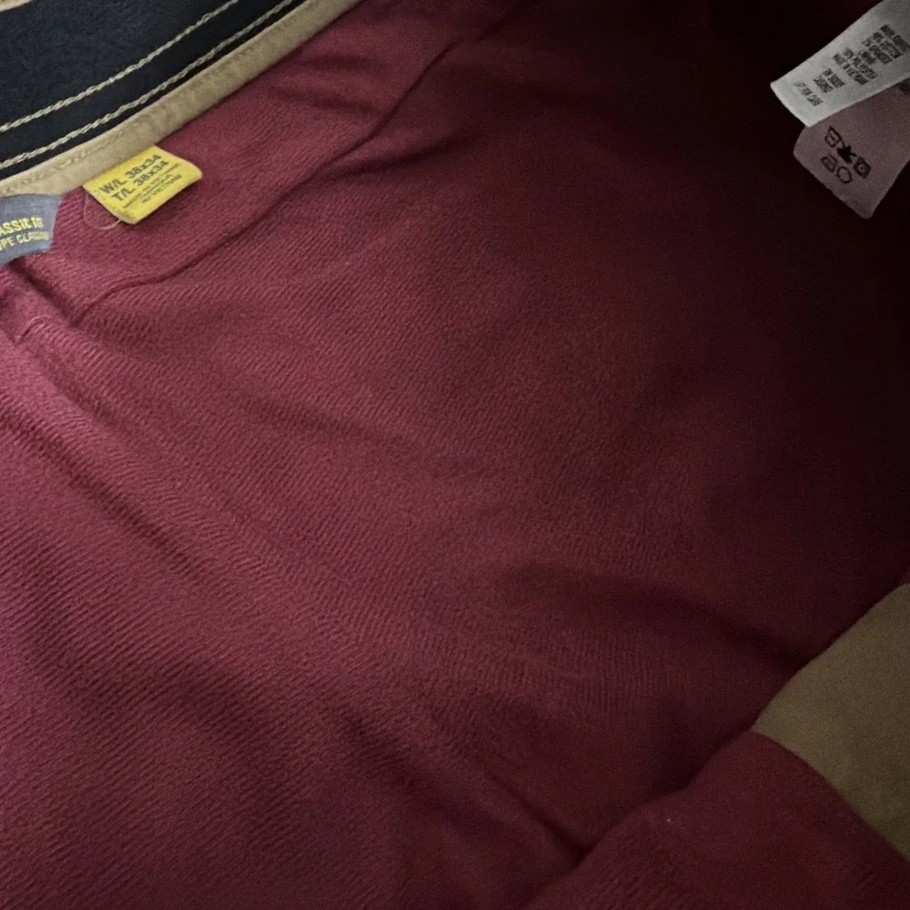 Cabela's Pants Mens 38x34 Tan Classic Fit Fleece Lined Stretch‎ Winter Outdoor