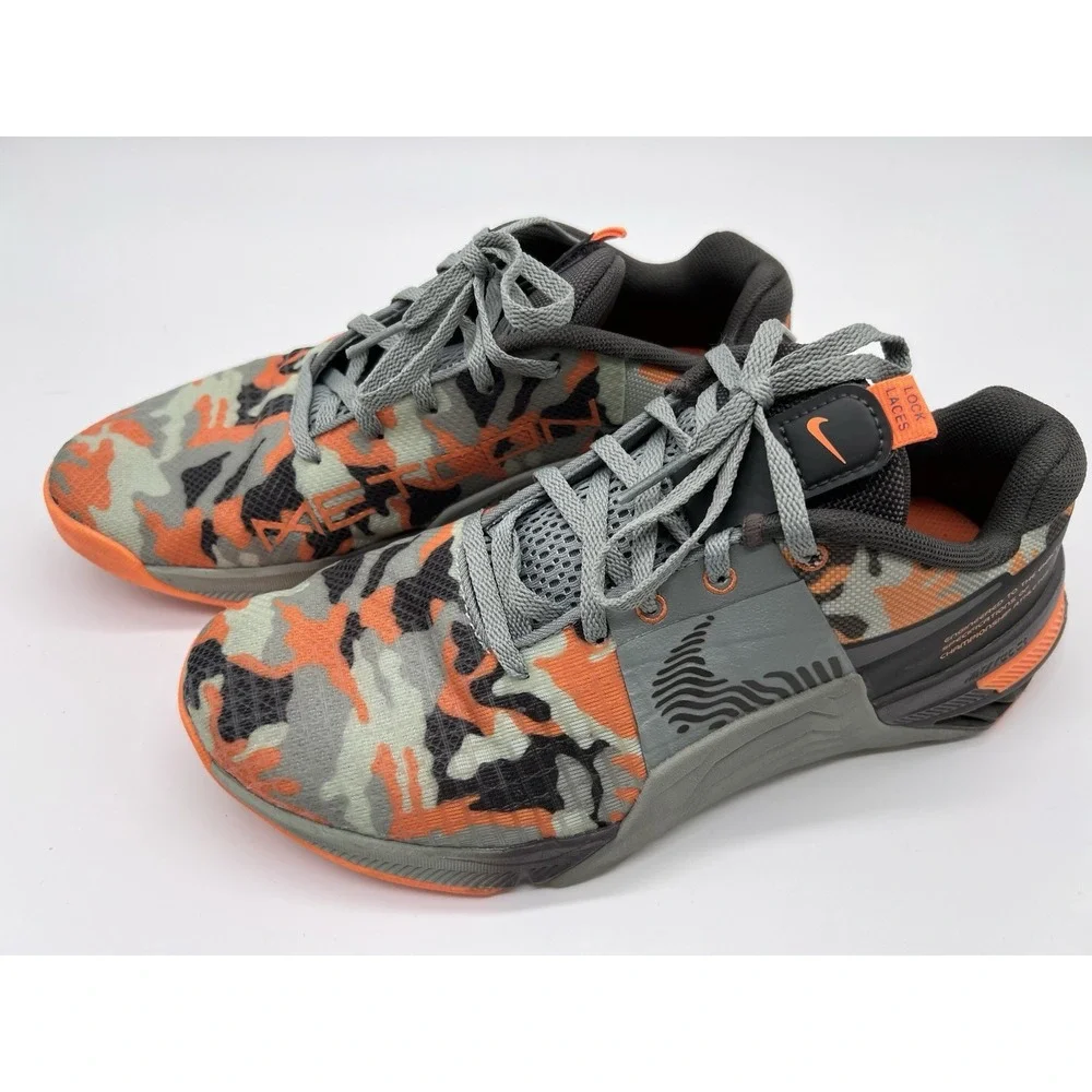 Nike Metcon 8 Training Shoes Men's Sz‎ 7 AMP Smoky Camo