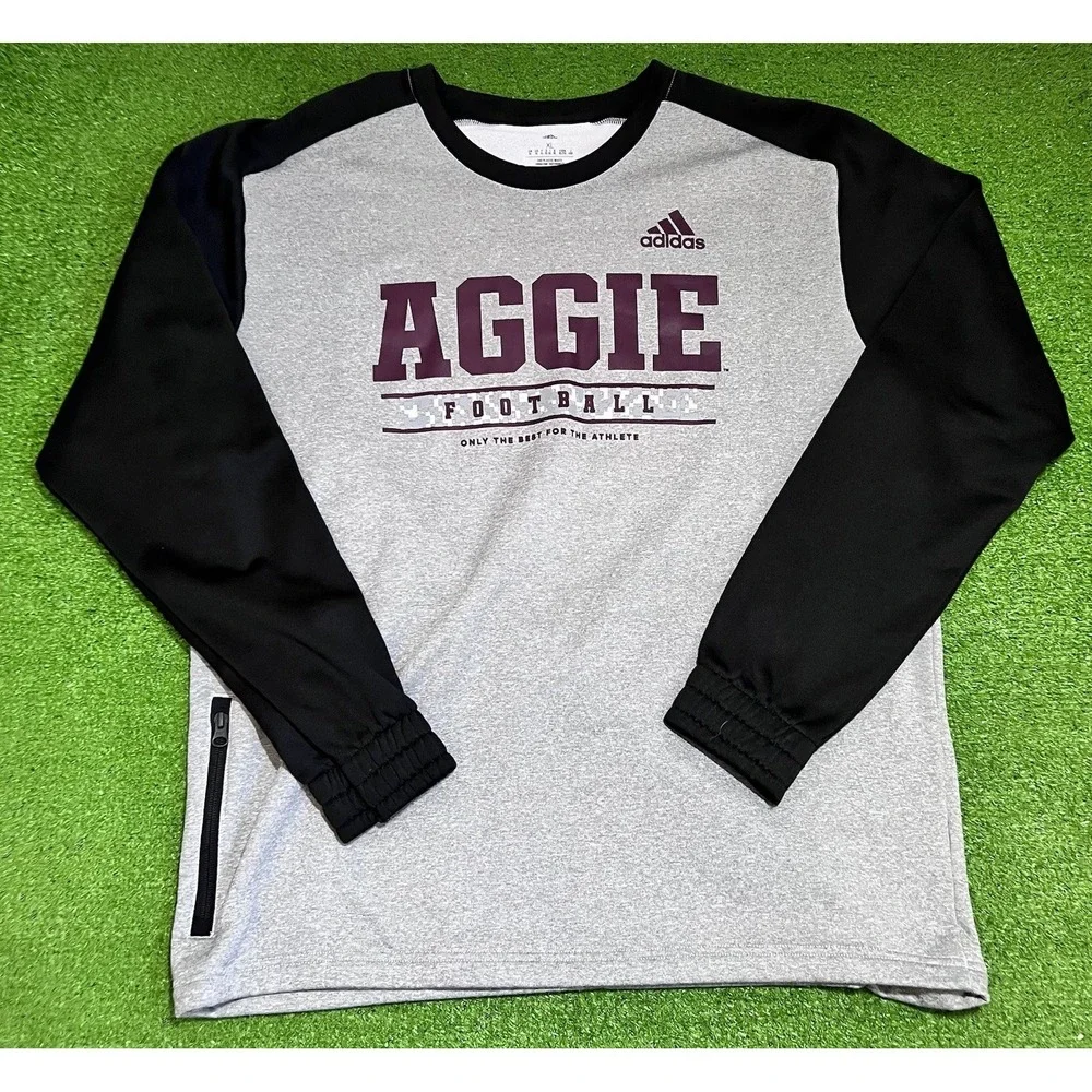 Texas A&M Team Issue Sweatshirt LG‎ Aggie Football Crewneck Sweater