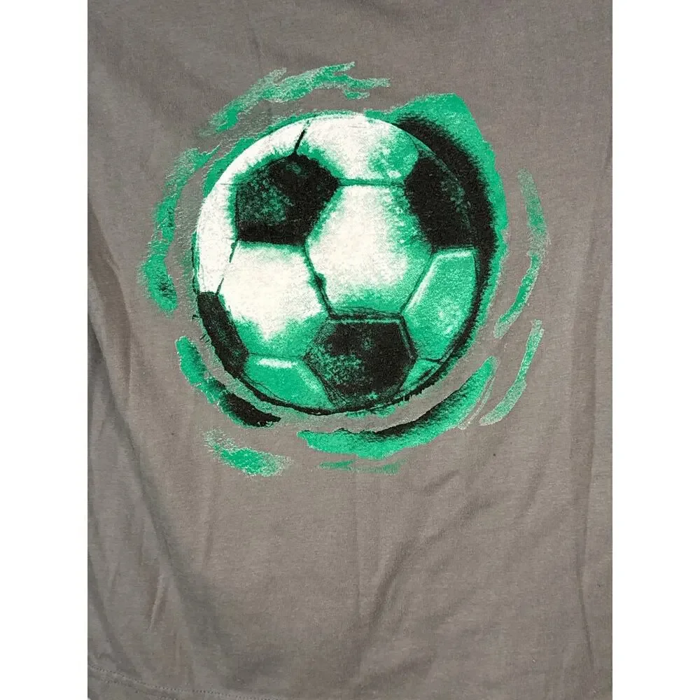 Old Navy Long Sleeve Shirt Boys Small Soccer‎ Image