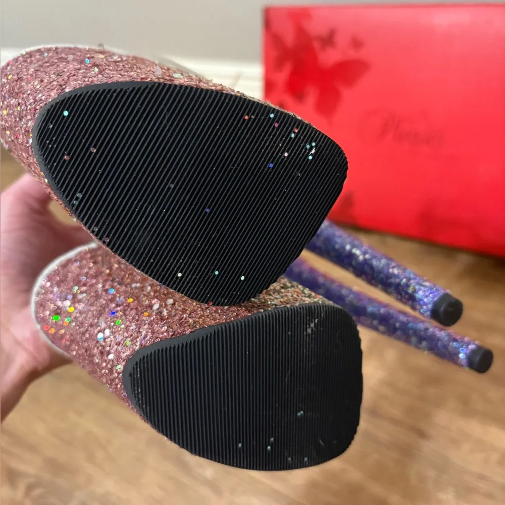 Pleaser finish stiletto