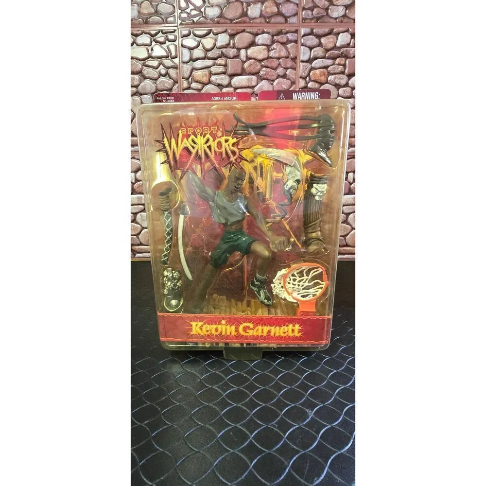 KEVIN GARNETT 1999 CrazyWorks SPORTS WARRIORS Sealed Figure