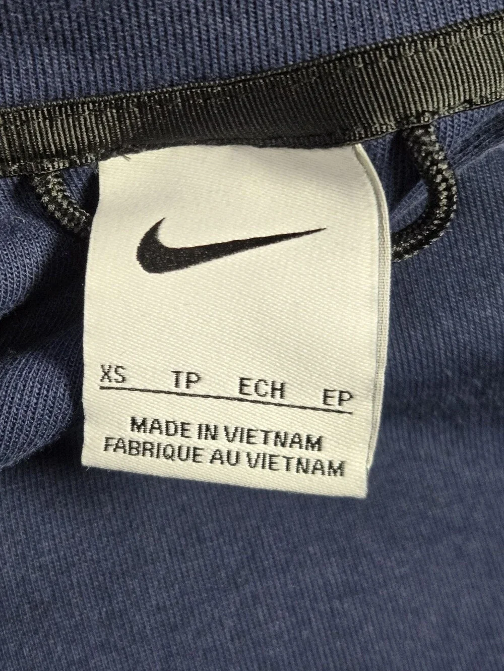 Nike Player Exclusive Tech Track Fleece Full-Zip Windrunner Hoodie Blue Size XS