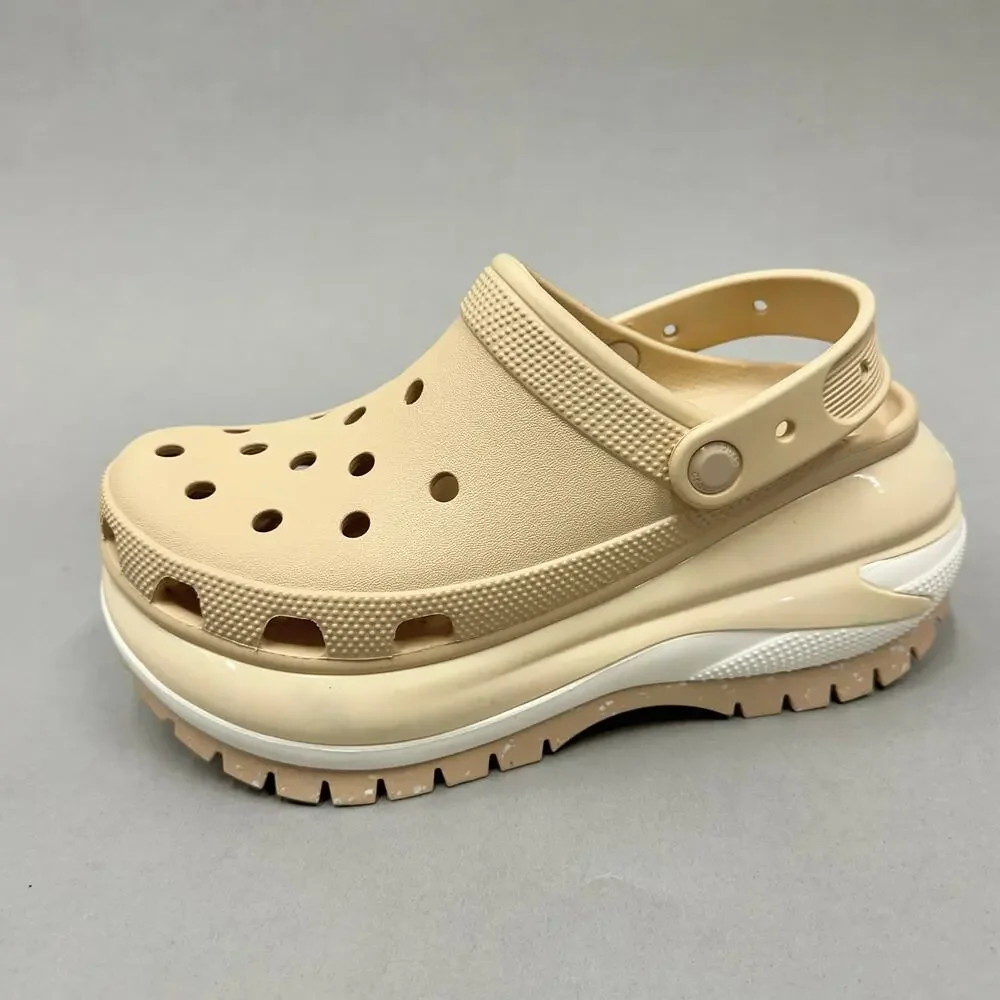 Crocs Mega Crush‎ Clog in Shiitake Women's Size 9 NWT New