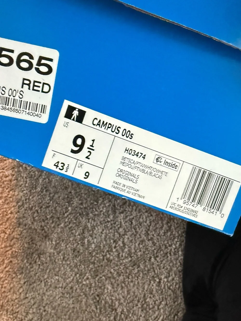 adidas bold red