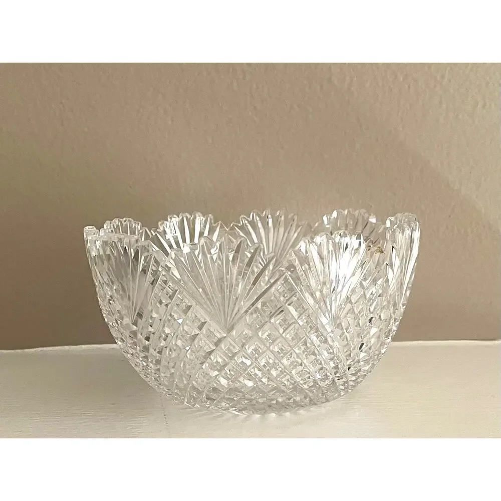 unknown vintage etched