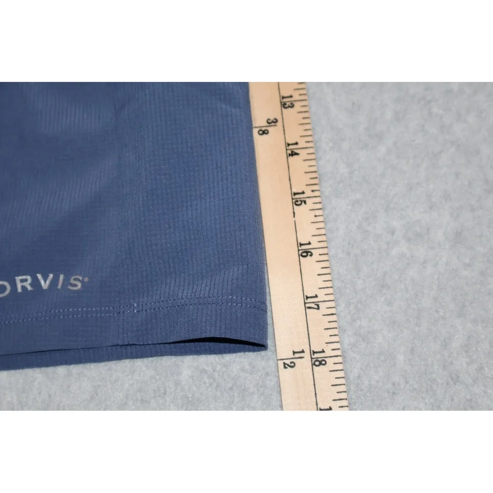 Orvis Lined Skort Skirt Shorts Women Large Blue Active Outdoor Hiking Athletic