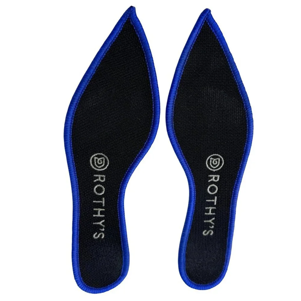 Rothy’s The Point Navy‎ Houndstooth Womens 6.5