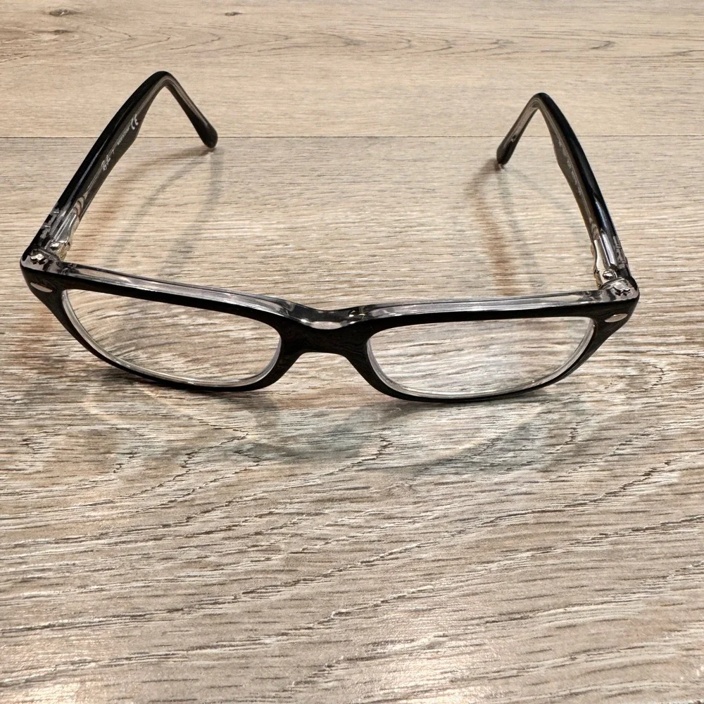 Ray Ban‎ Kids Eyeglasses RB 1531 Black Clear Frame with Glasses Case