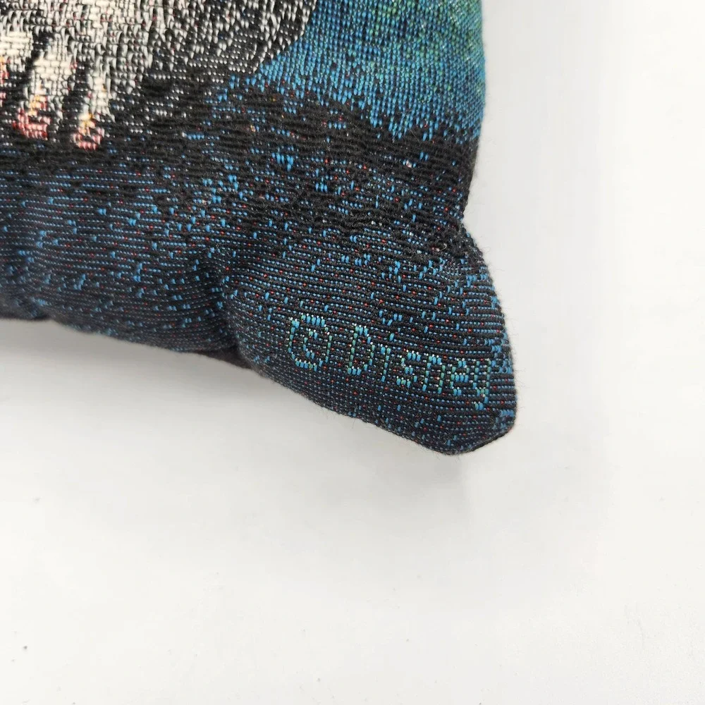 Dalmatian Dog VTG Throw Pillow Tapestry Teal Green‎ Accent Decor Cute Puppy