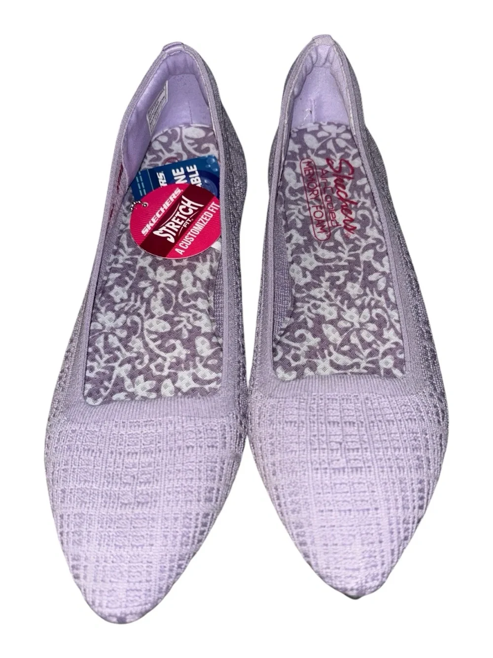 Skechers NEW with tags Cleo lavender flats