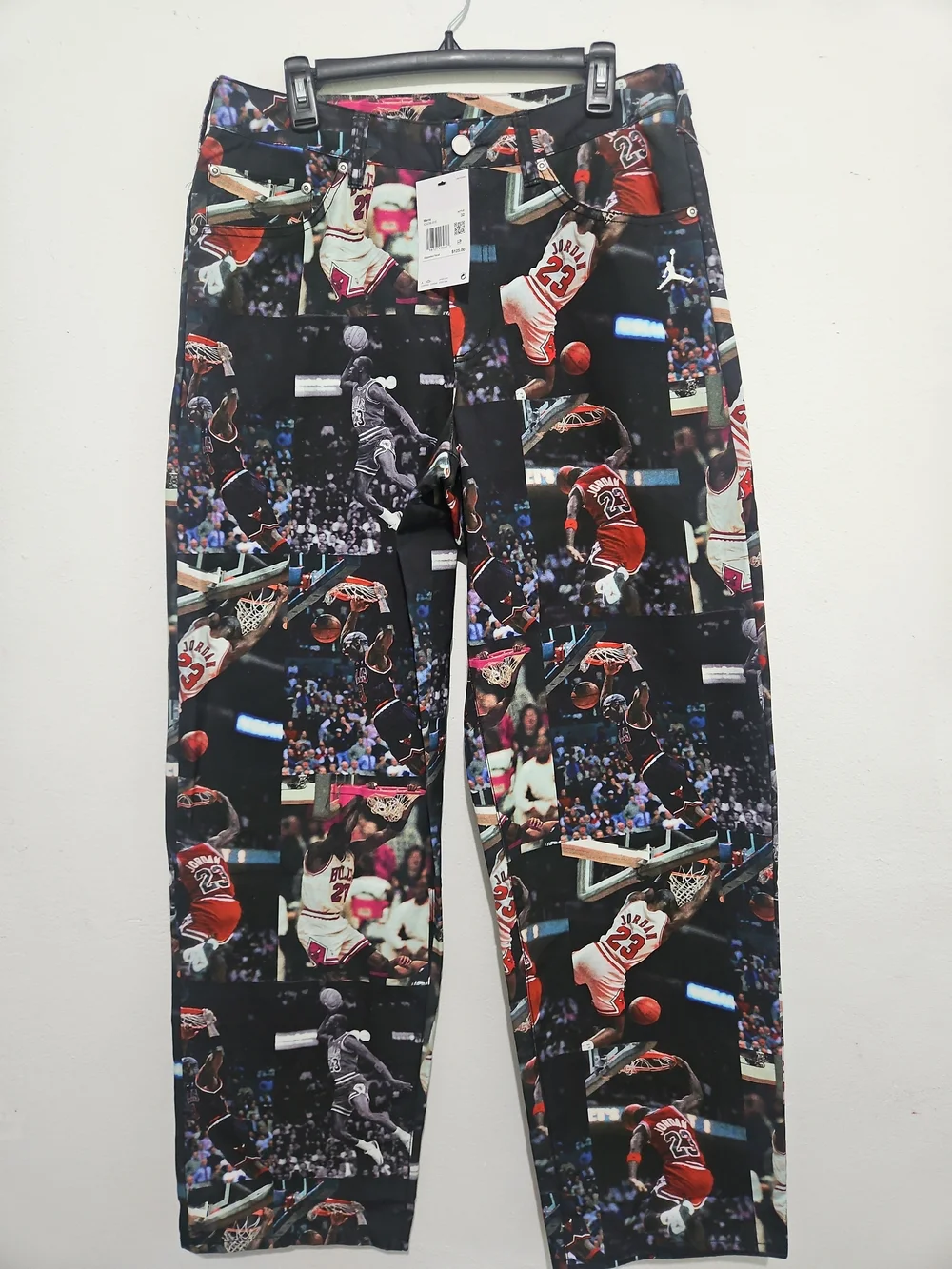 Nike Air Jordan Woven Pants AOP IQ5238-010 All-Over-Print Men’s 32 NWT $125