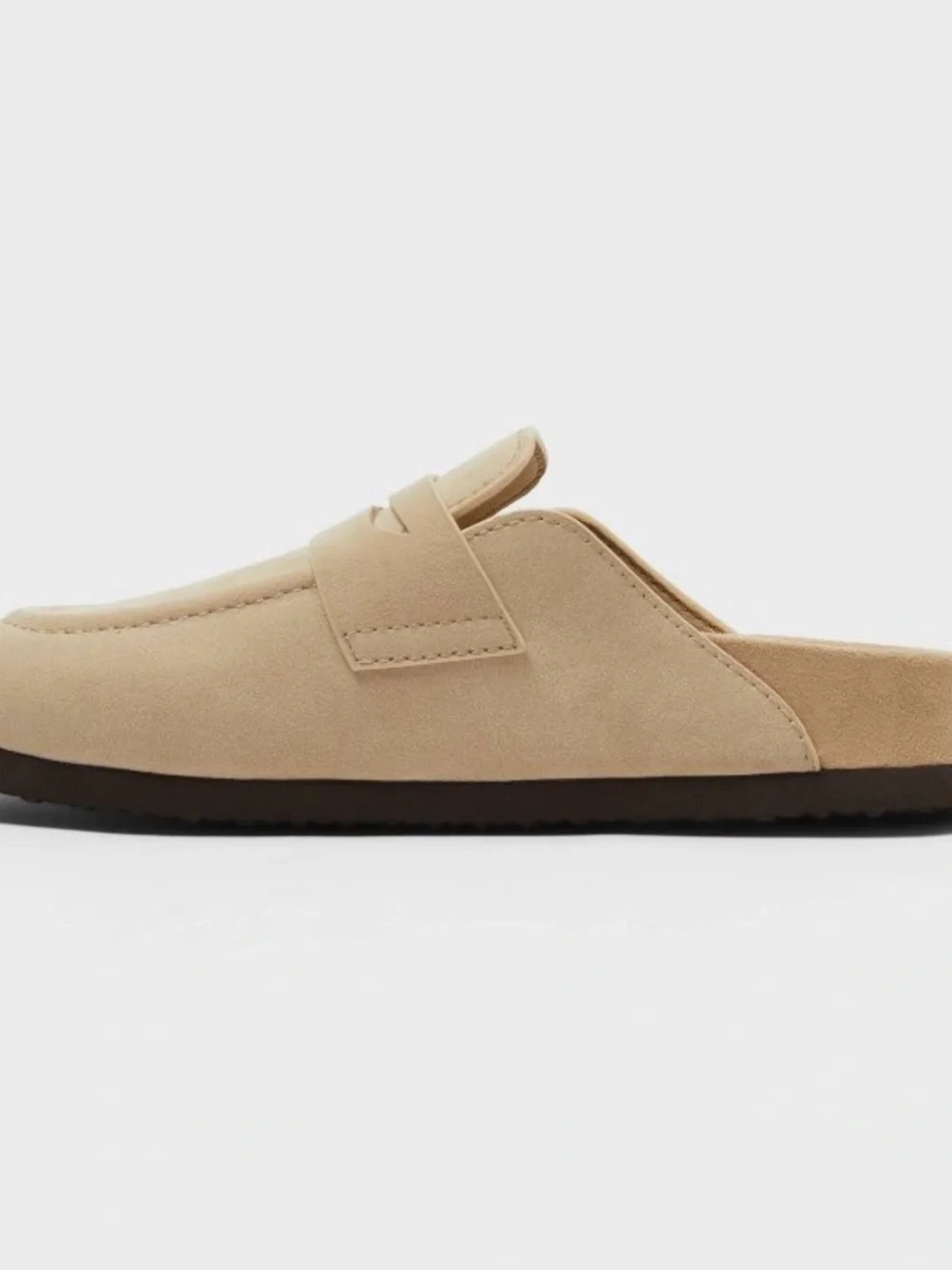 Universal Thread Beige Slip-On Penny Mule