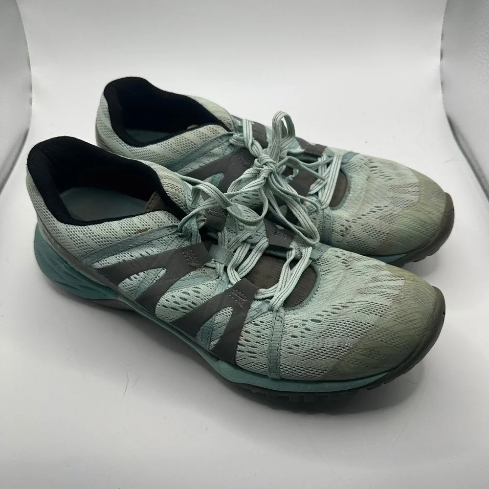 Merrell Bleached Aqua Trail Running Shoes Womens 8.5 J12396 M Select GRIP