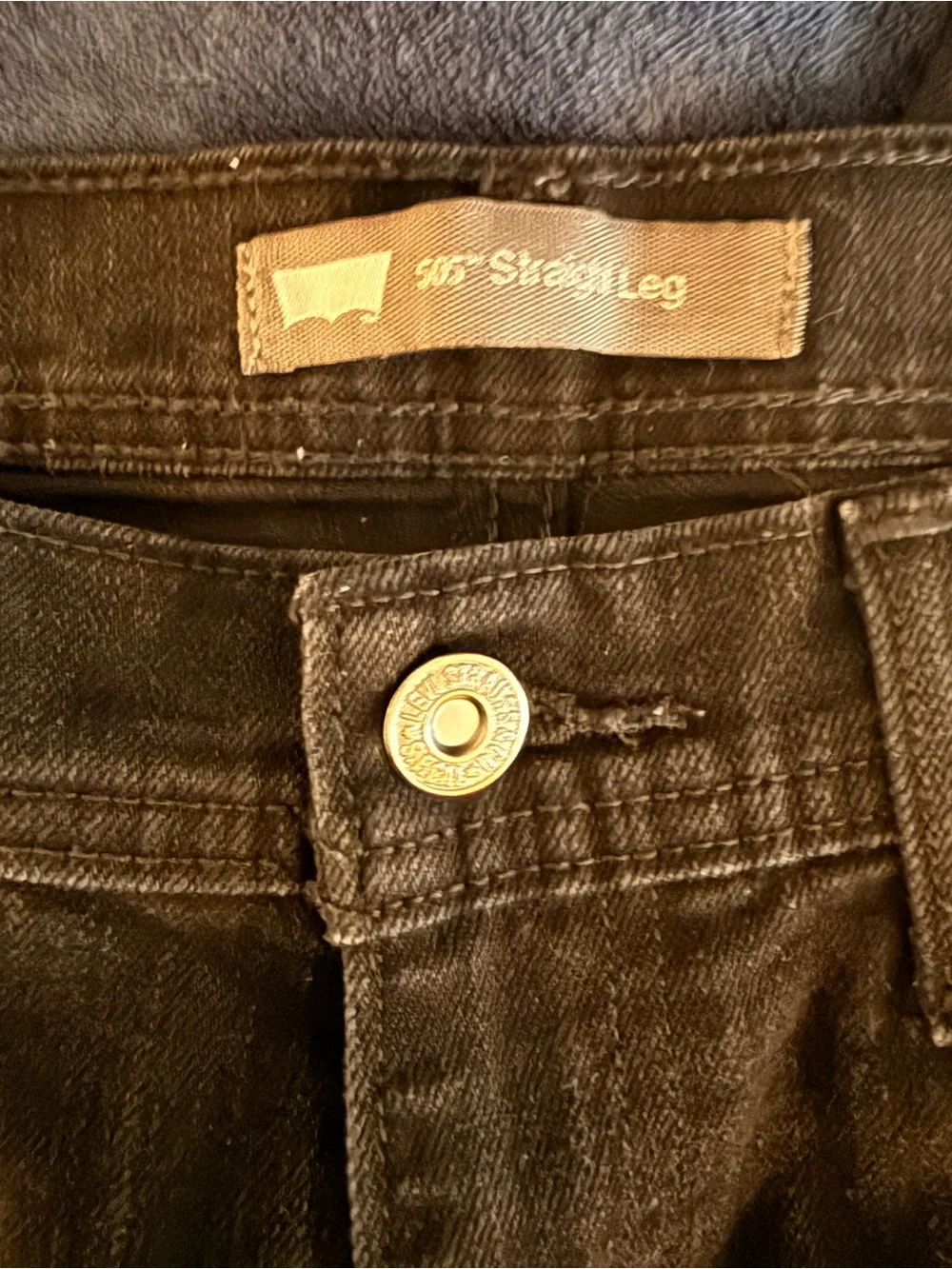 Levis black 505