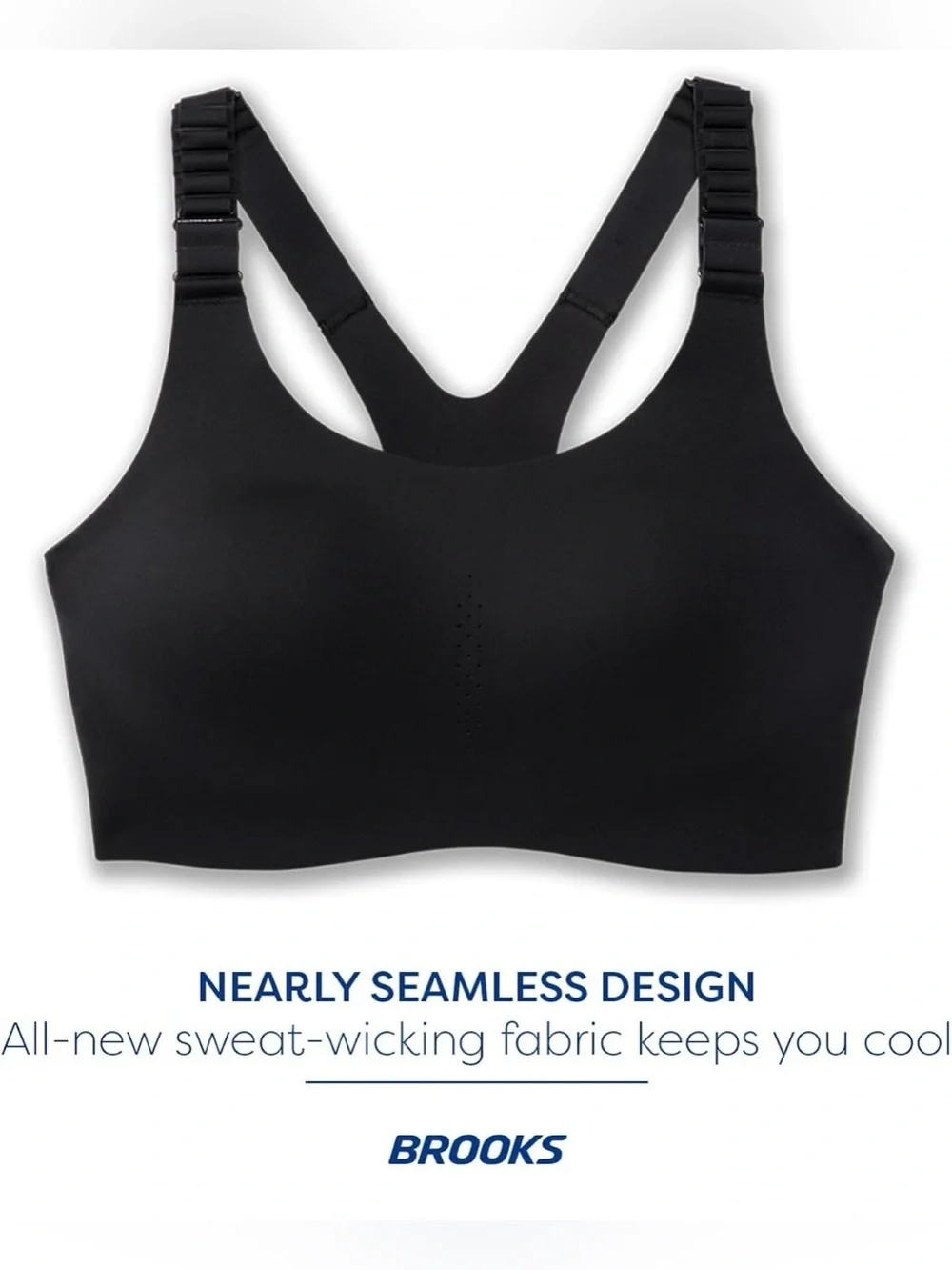 Brooks Women's Racerback 2.0 Sports Bra for High Impact Sports Maximum Support