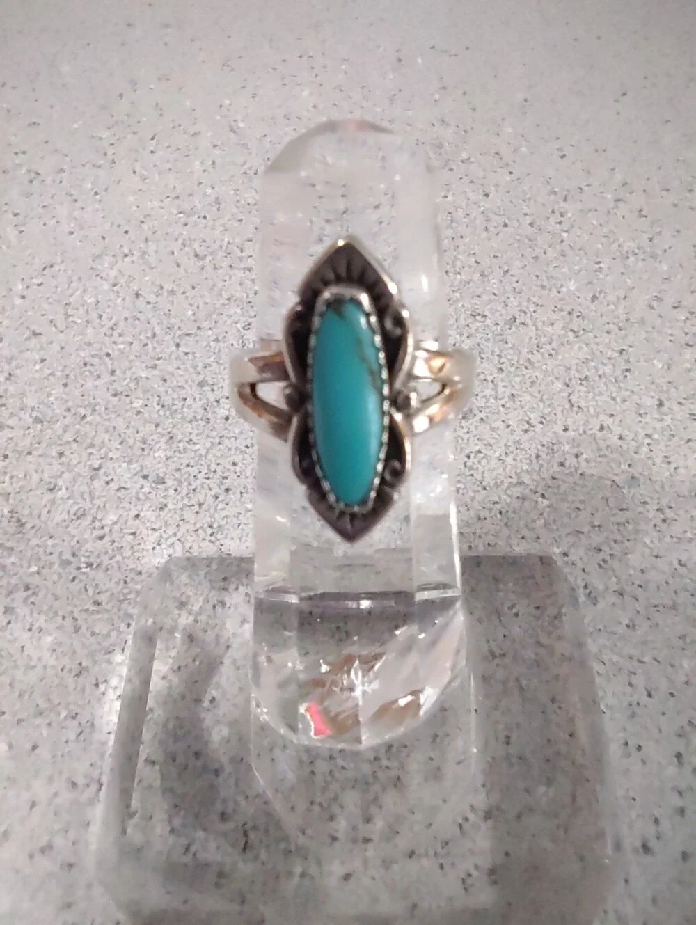 Sterling Turquoise Ring(6)