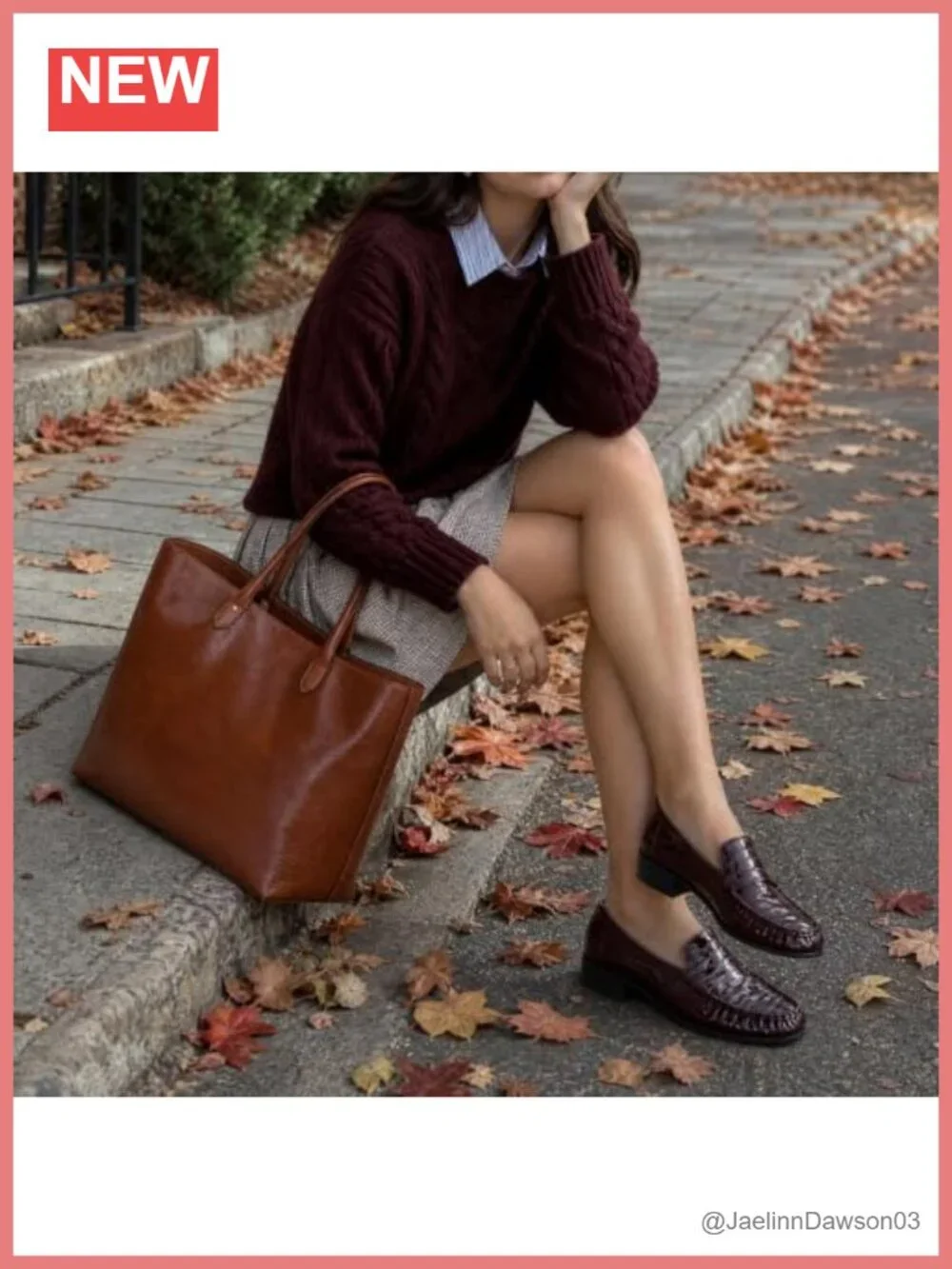 Chunky Heel Penny Loafers Faux Leather Slip On Women