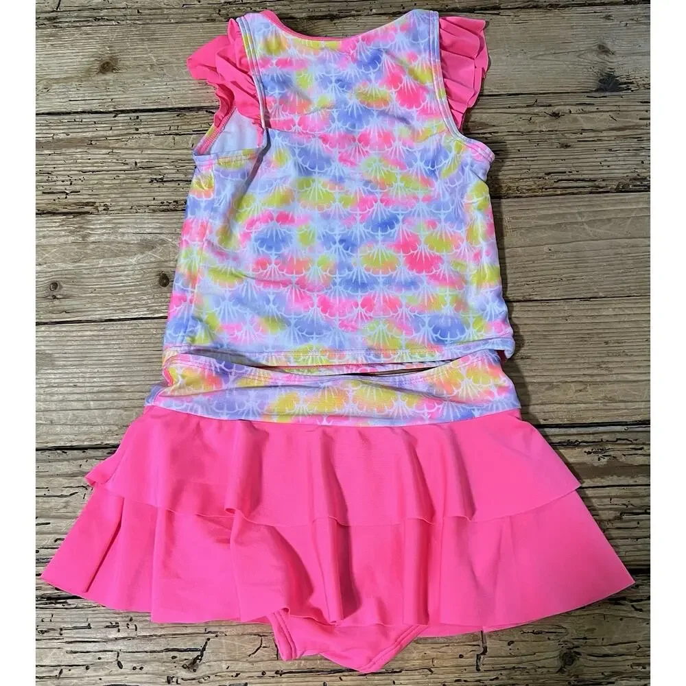 Cat & Jack Girl's Size 6x Multicolor Swimsuit NWOT
