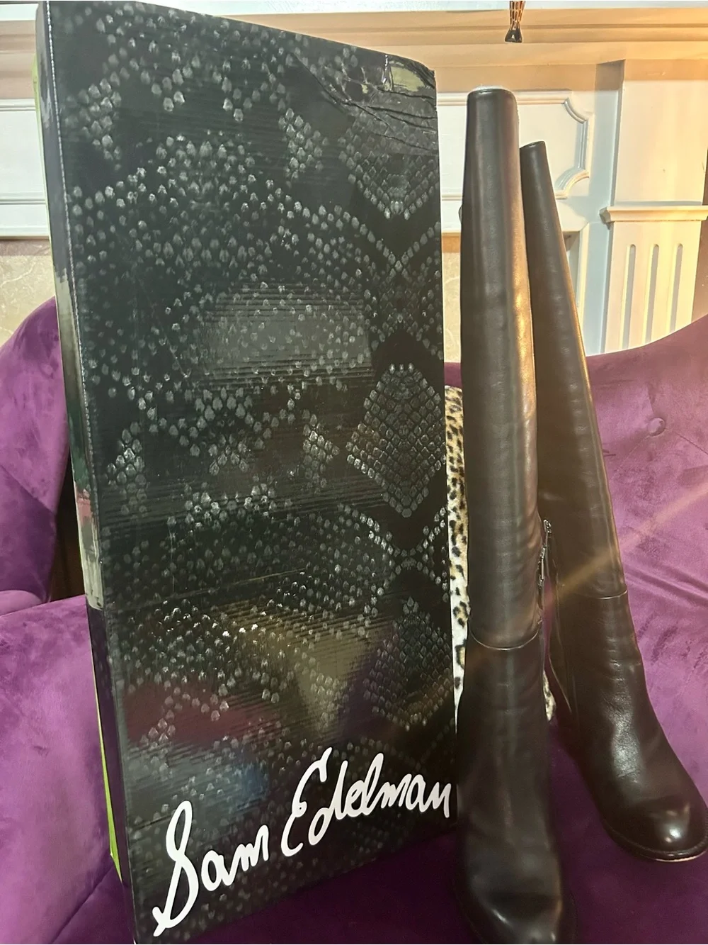 Sam Edelman accent pillow print