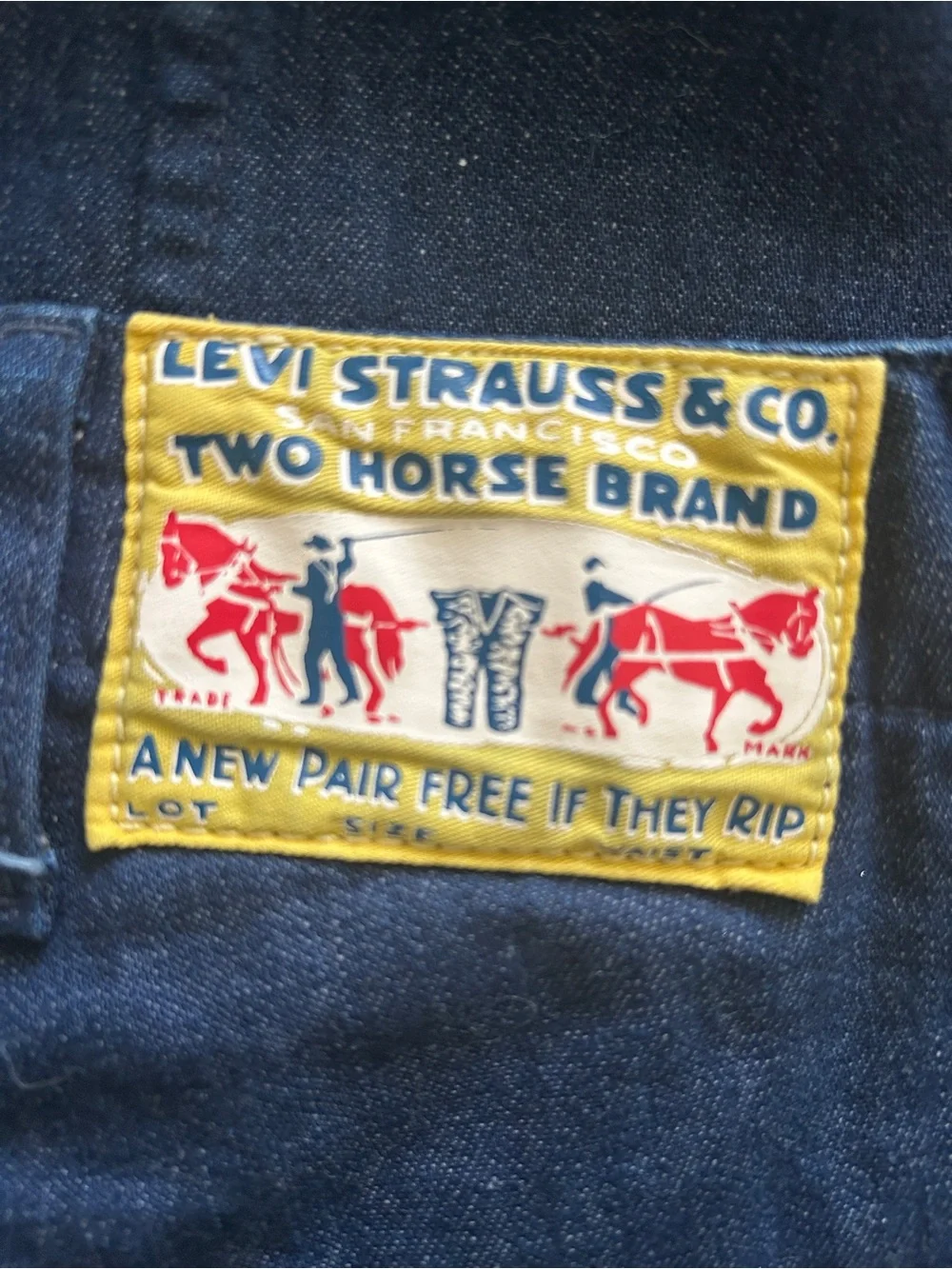 Levis Strauss levi vintage