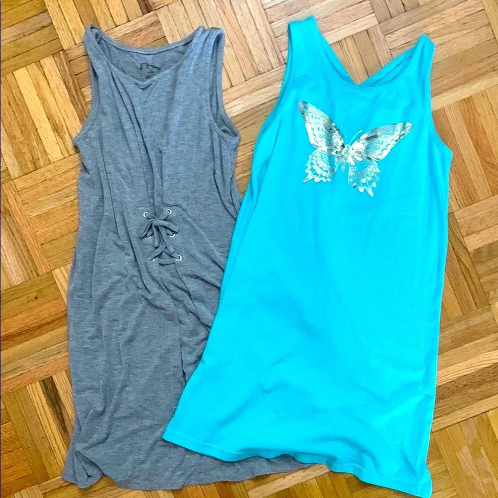 Girls Size 7/8 - Pair of Sleeveless Dresses