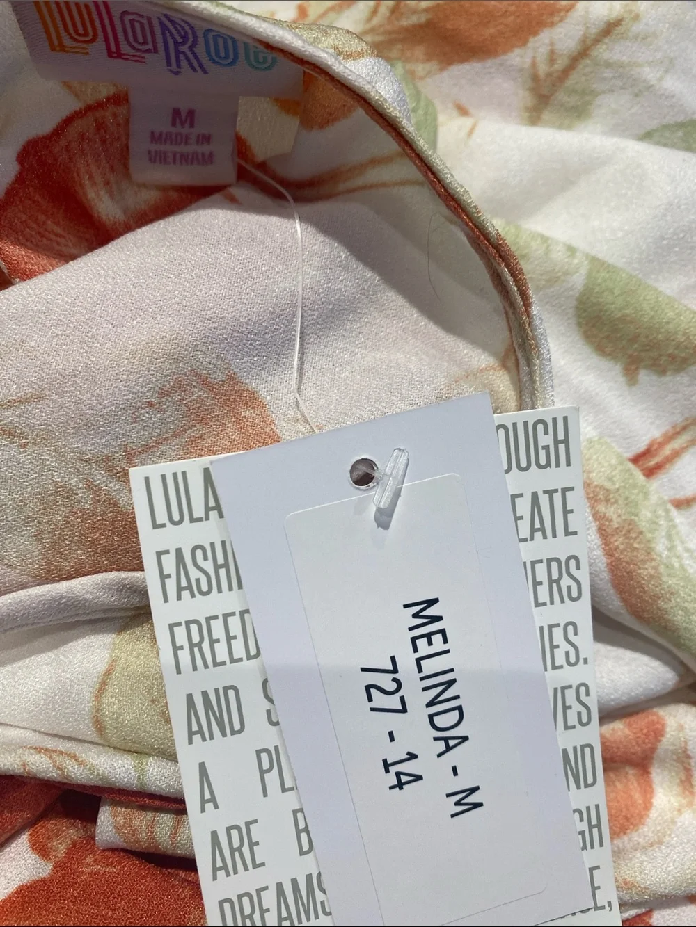LuLaRoe lightweight floral