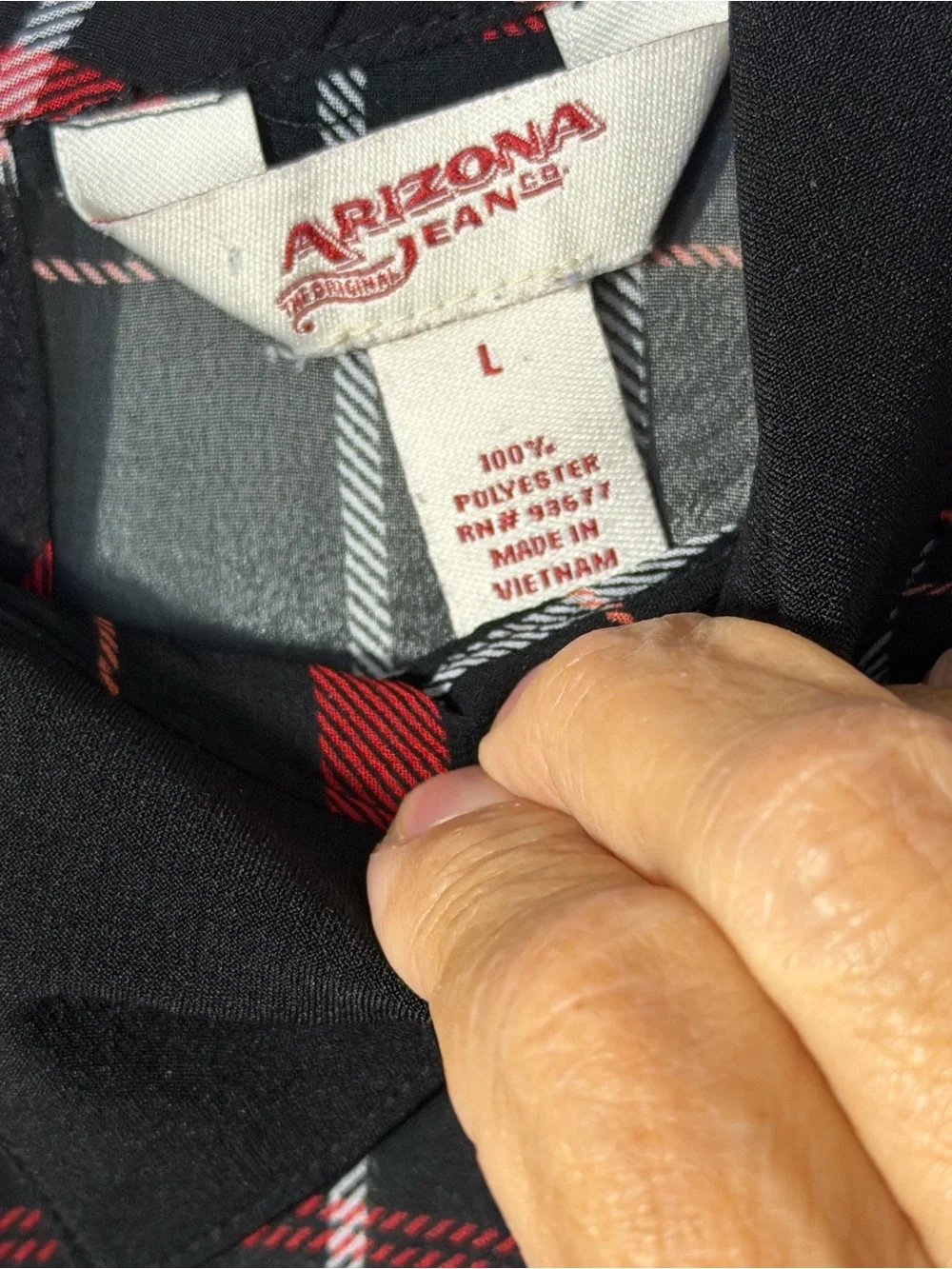 Arizona Jean Company semi sheer