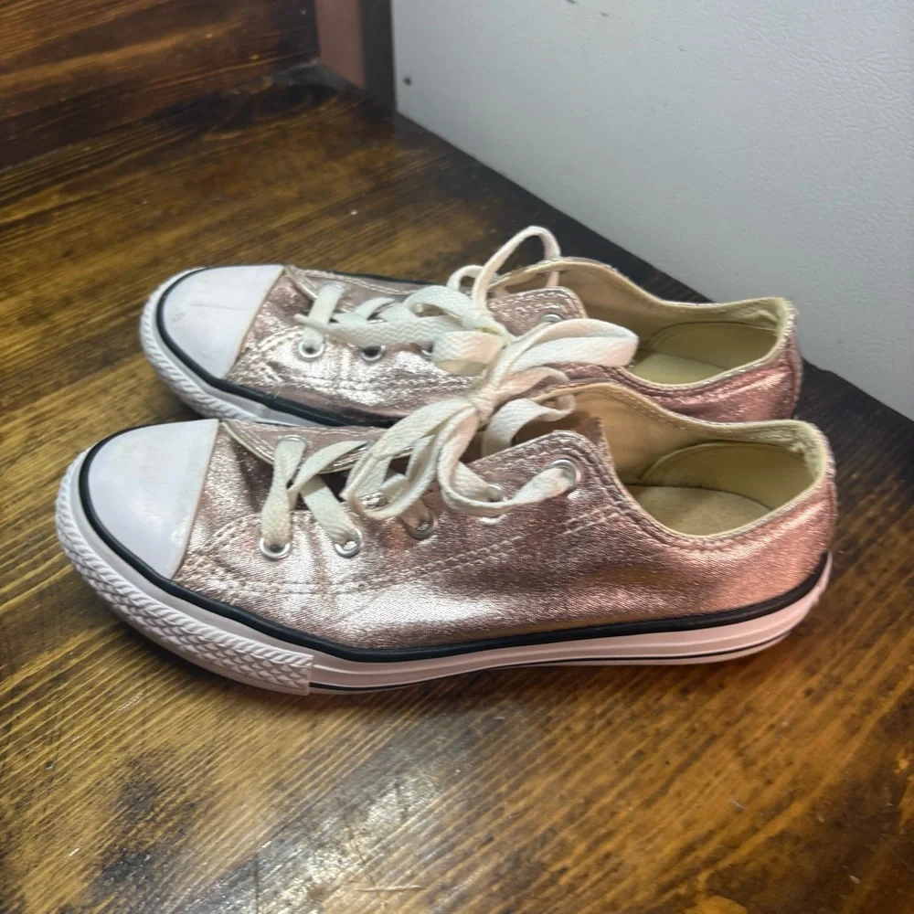 Converse Rose Gold‎ Sneakers Size 3