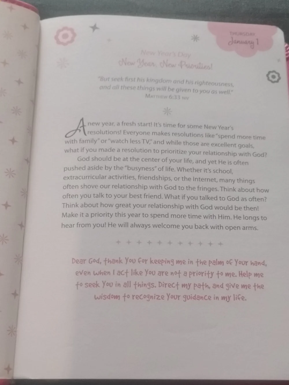 God Loves Me Devotional Journal - Pink and Yellow