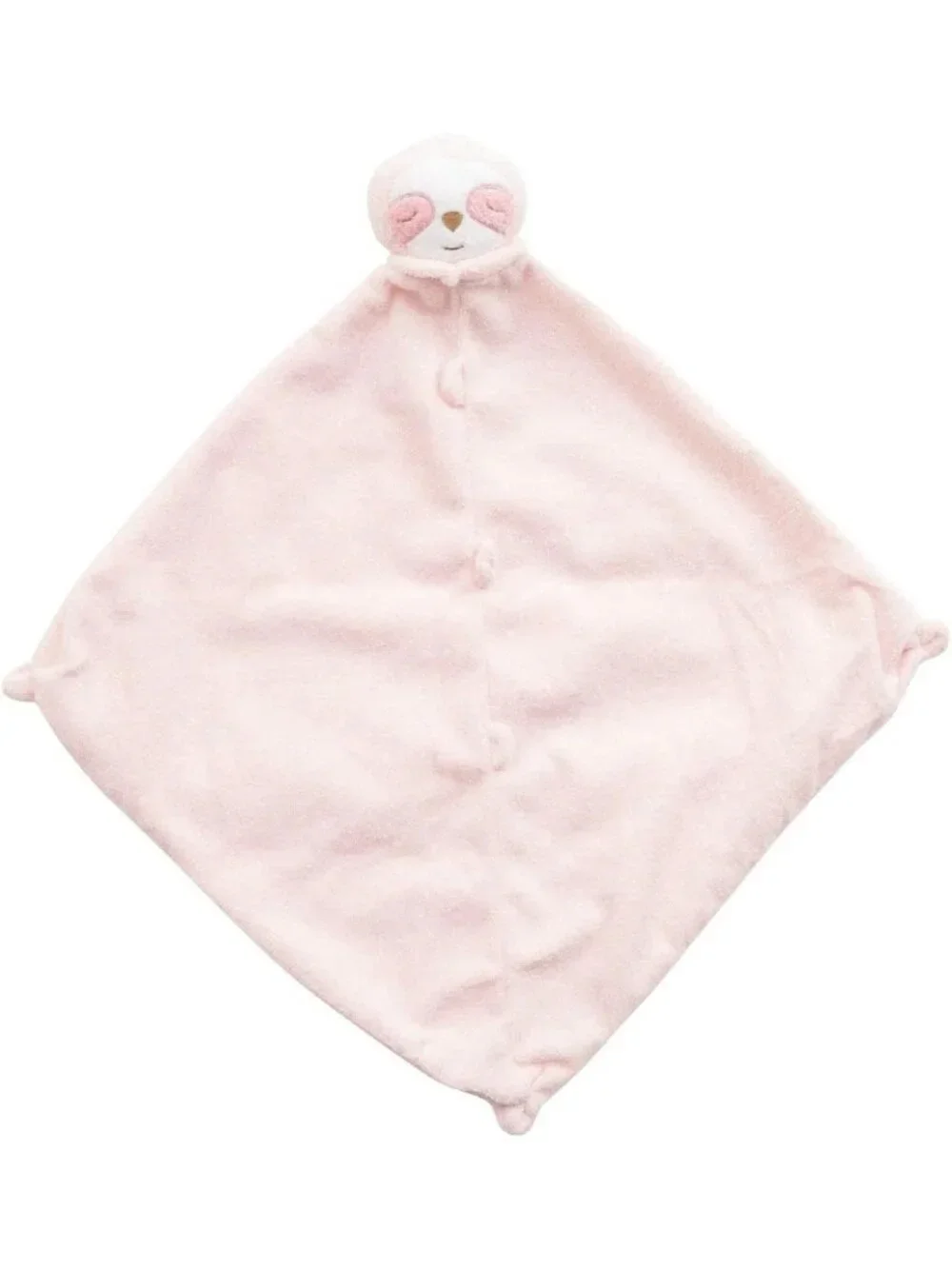 Cozy Pink Sloth Baby Blanket | Soft Plush Security Blanket for Infants