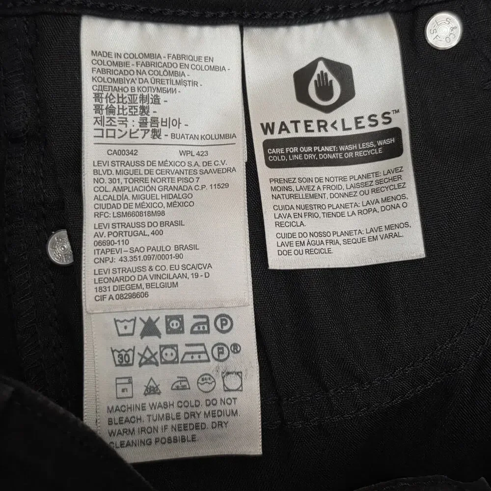 Levis had wear
