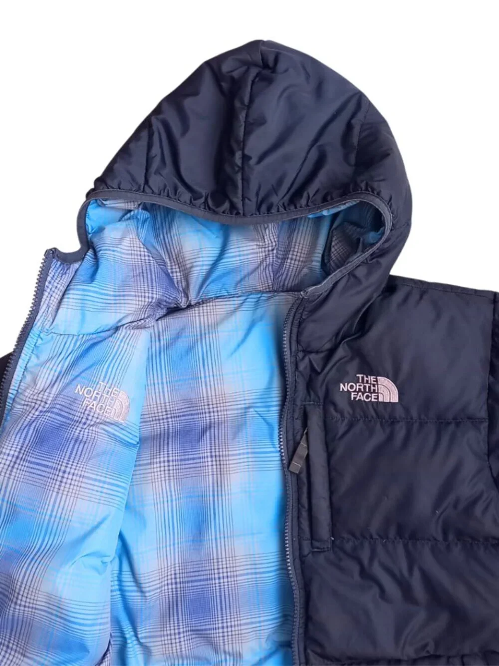 The North Face Youth Reversible Moondoggy Down Puffer Jacket, Size 14/16