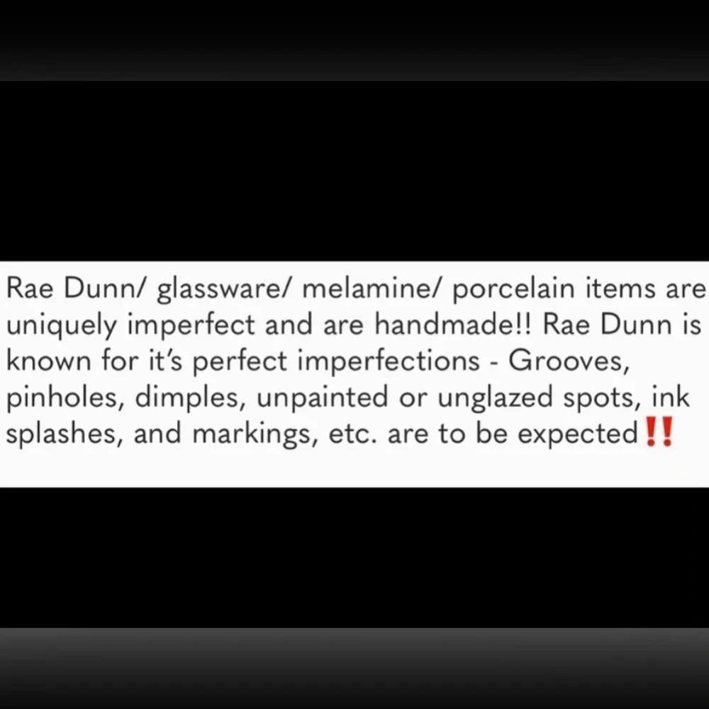 Rae Dunn brand new