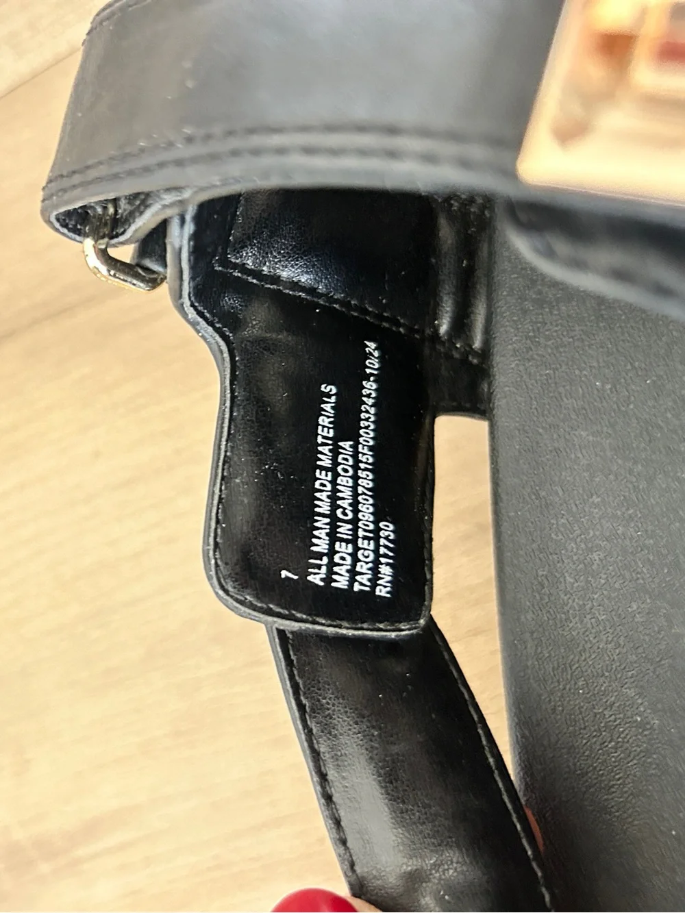 a new day black leather