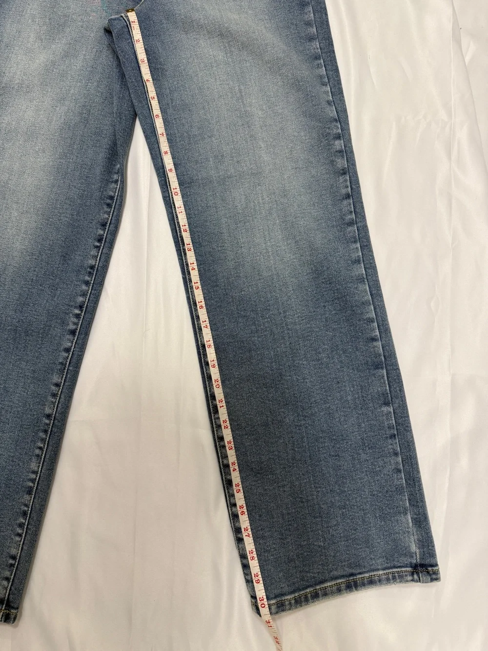 Cello Blue Light Wash Dad Jeans