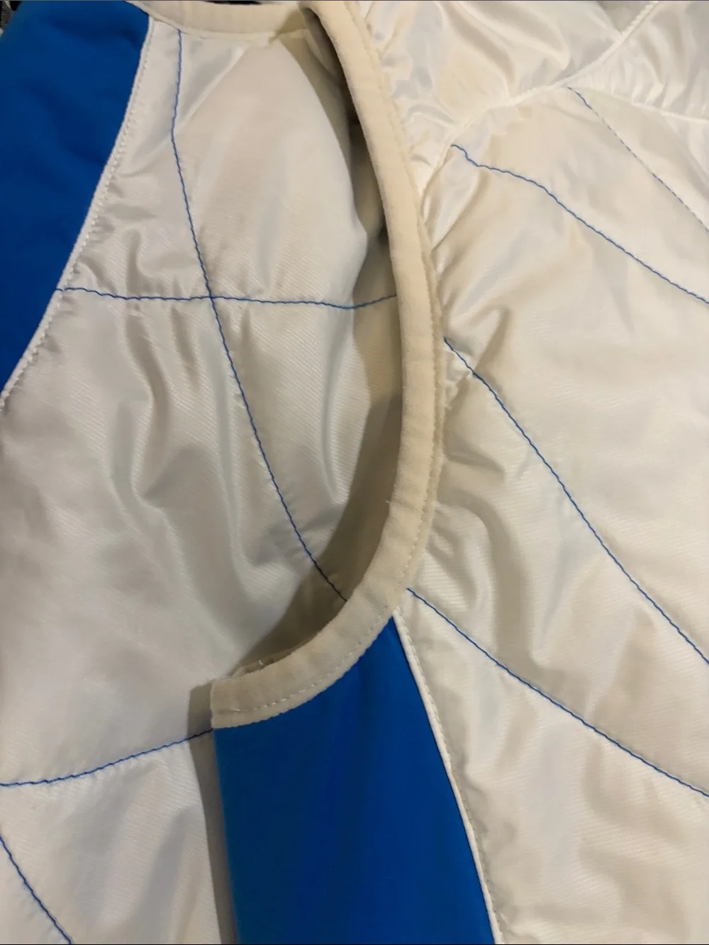 Brooks sleeveless quilted