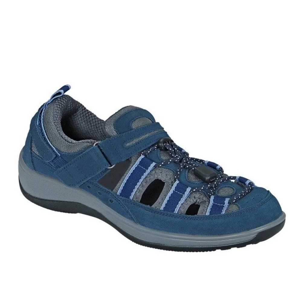 Orthofeet Naples Women's Two-way Strap Round Toe Fisherman Sandals‎ Size 12 Wide