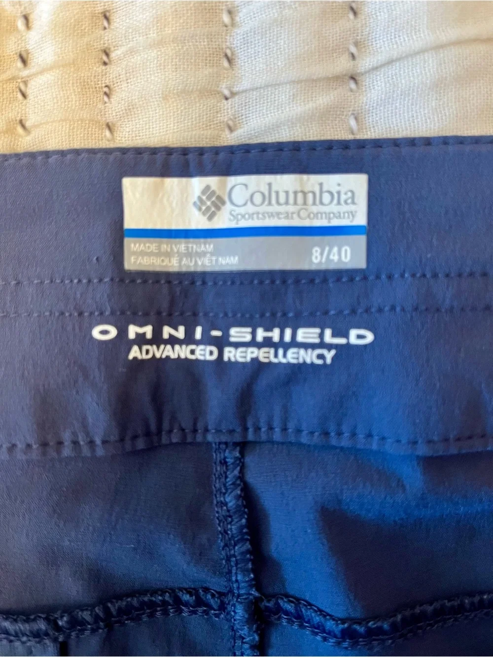 Columbia Women's Navy Blue Omni-Shield Performance Pants