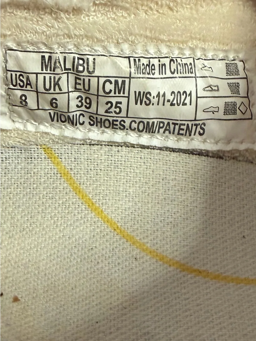 Vionic malibu canvas