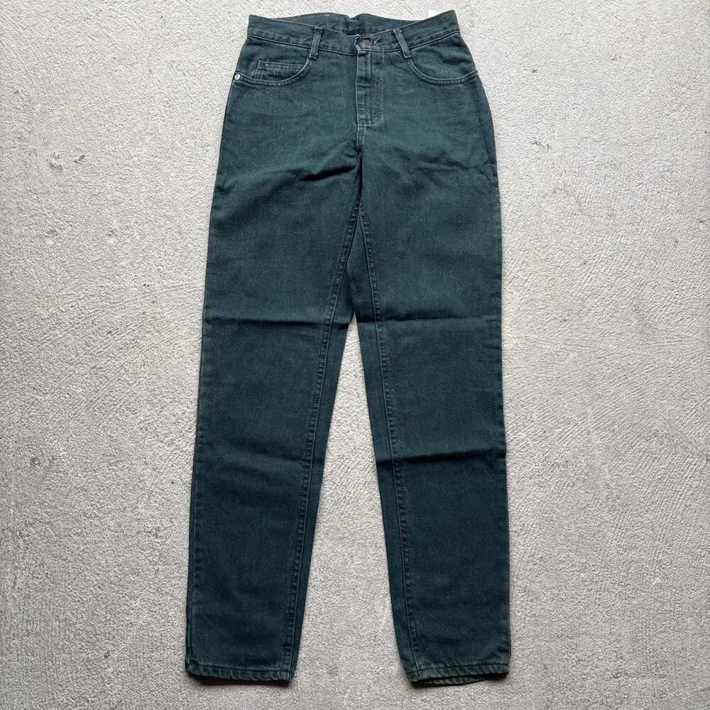 Deadstock Vintage Denim Lee Junior 300 Relaxed Fit Tapered Leg 7 Overdyed Jeans