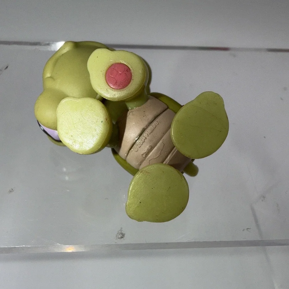 Littest Pet Shop #149 Green Turtle W/ Blue Splash‎ & Purple Dot Eyes LPS