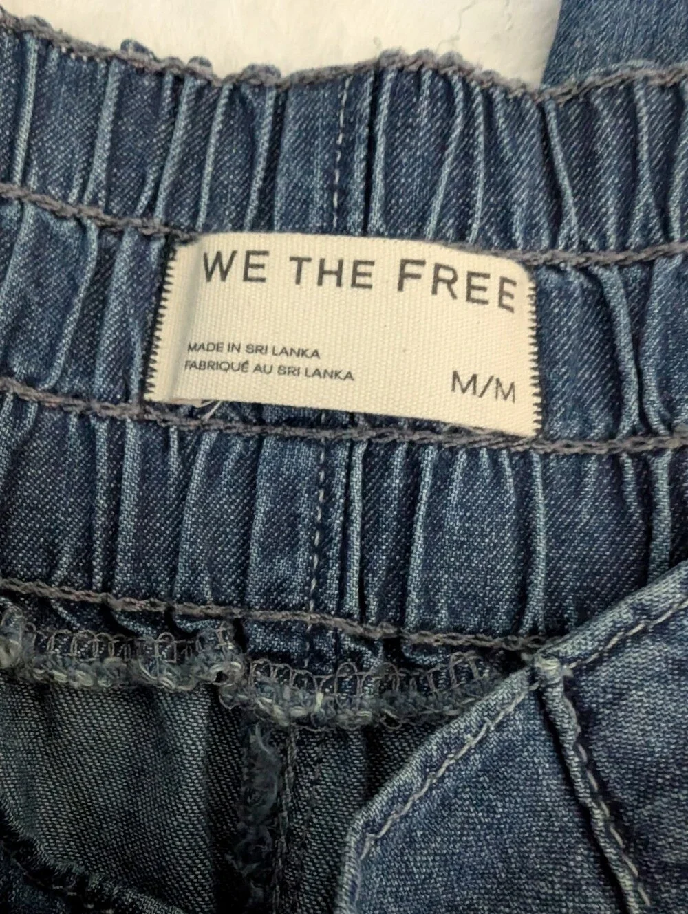 Free People Wide Leg Pull On Pants