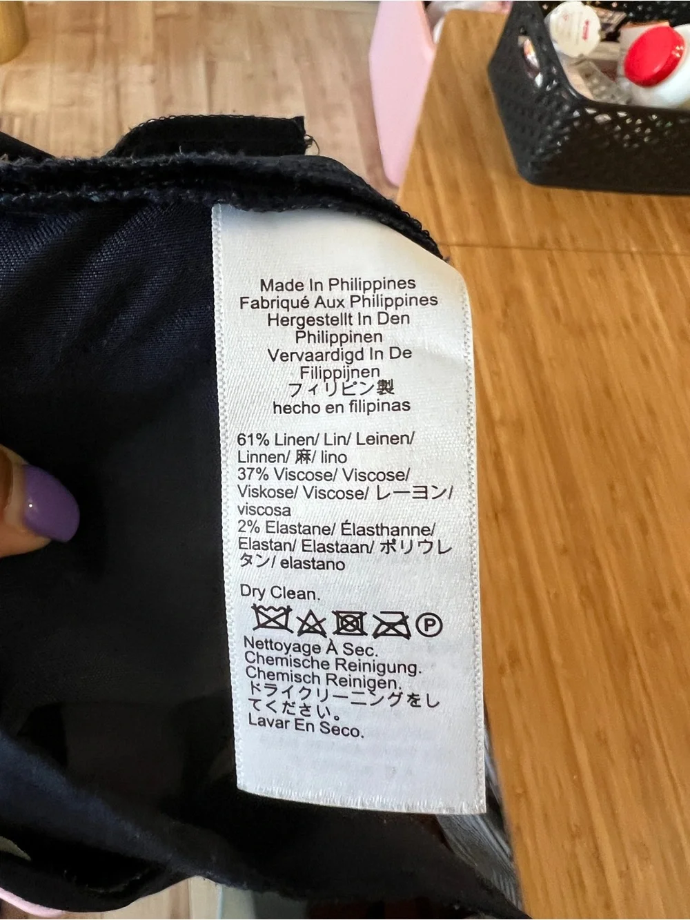 Uniqlo Navy Smart Ankle Pants