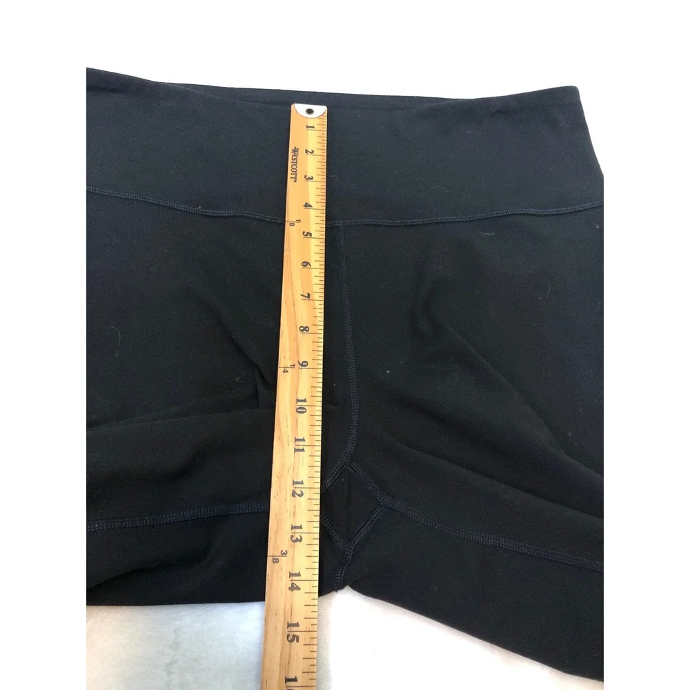 Old Navy Active Leggings Womens XL Tall Black Go-Dry High Waisted Straight Leg
