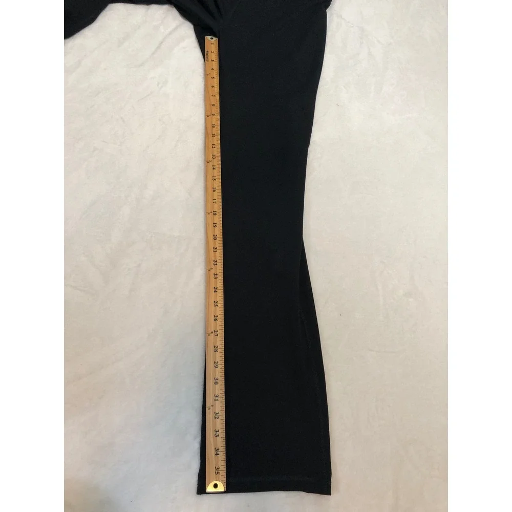 Old Navy Active Leggings Womens XL Tall Black Go-Dry High Waisted Straight Leg