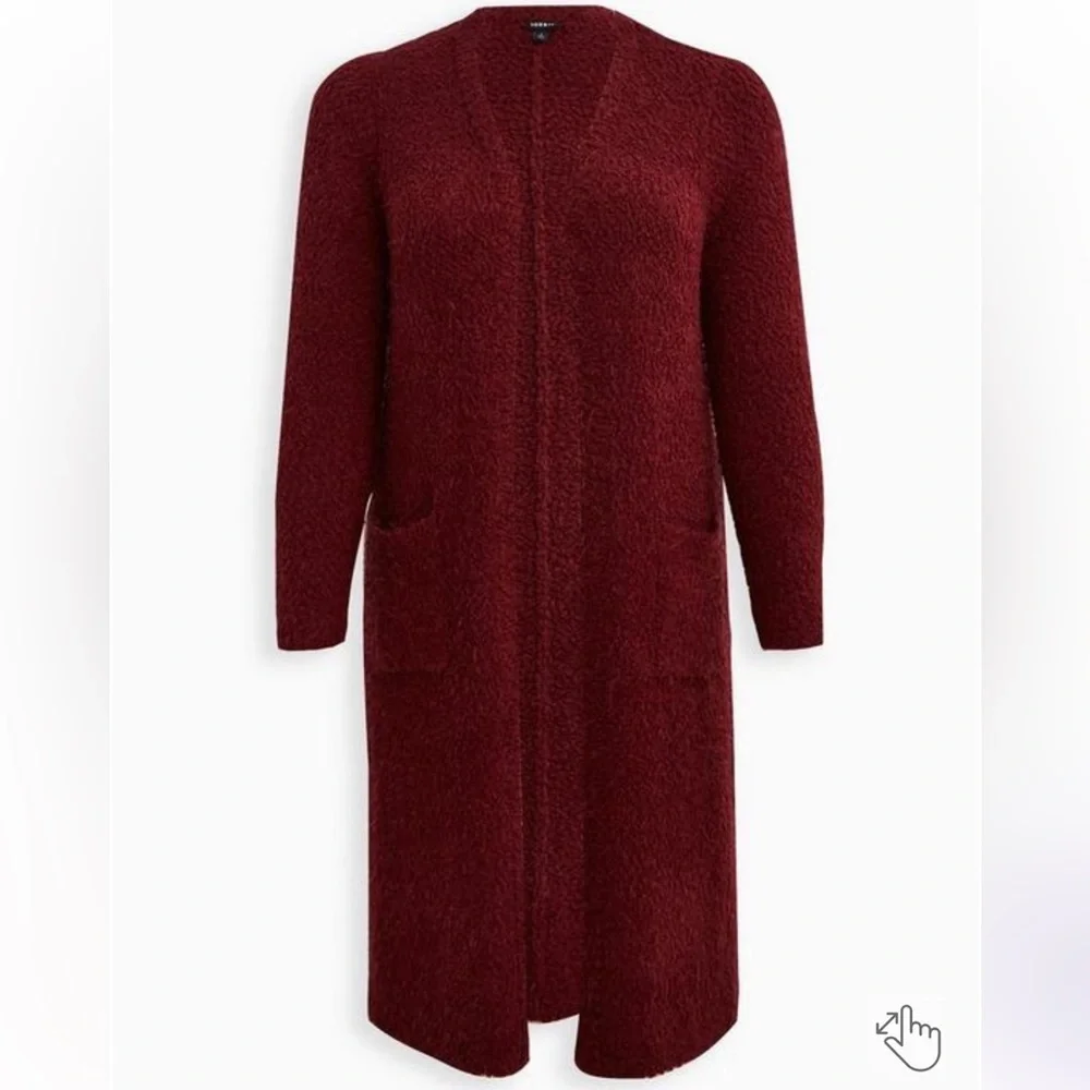 torrid cardigan silhouette