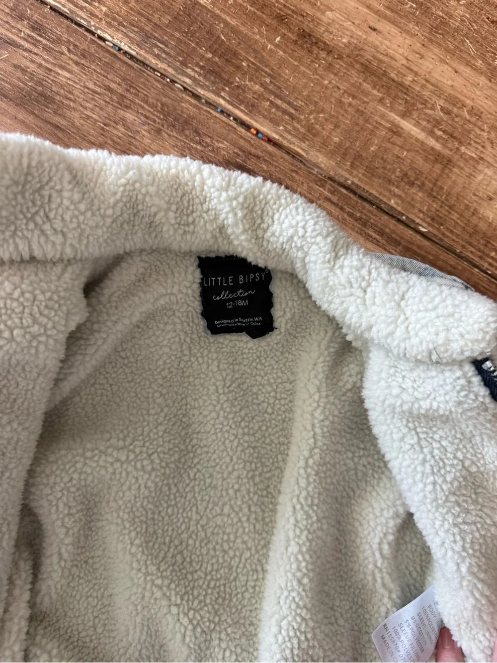 Little Bipsy warm sherpa
