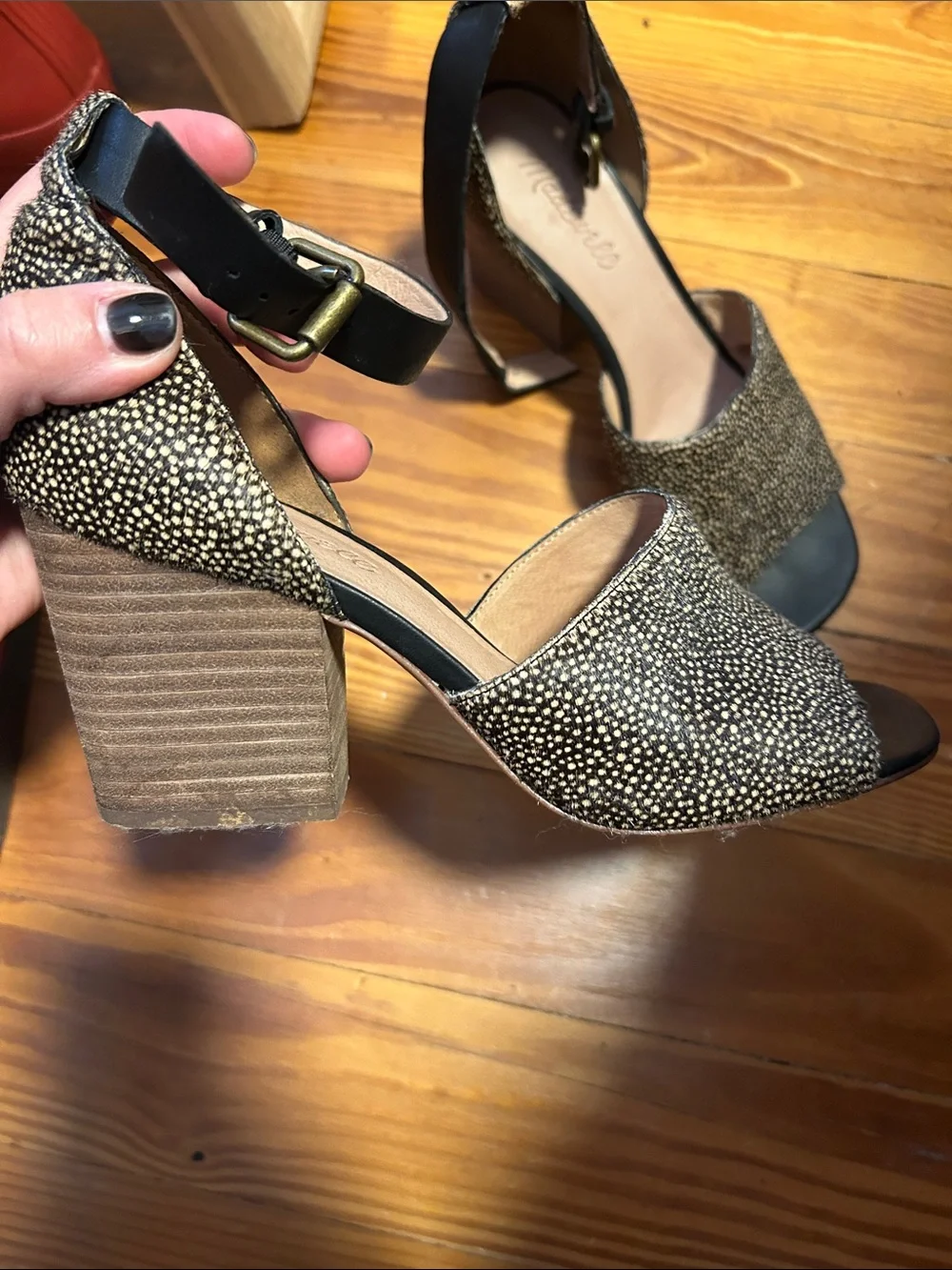 Madewell open toe