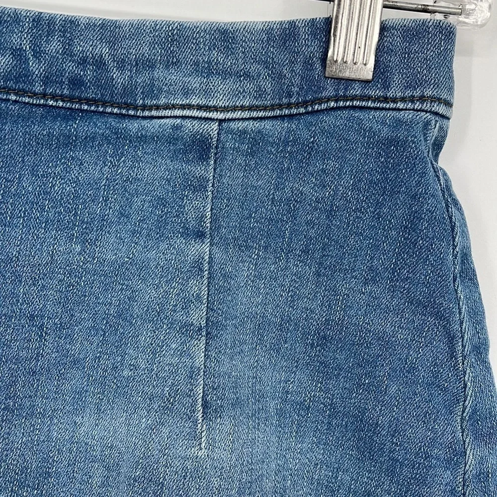Reformation Jeans Denim Mini Evie Skirt Barbados Medium Wash Women’s Size 27